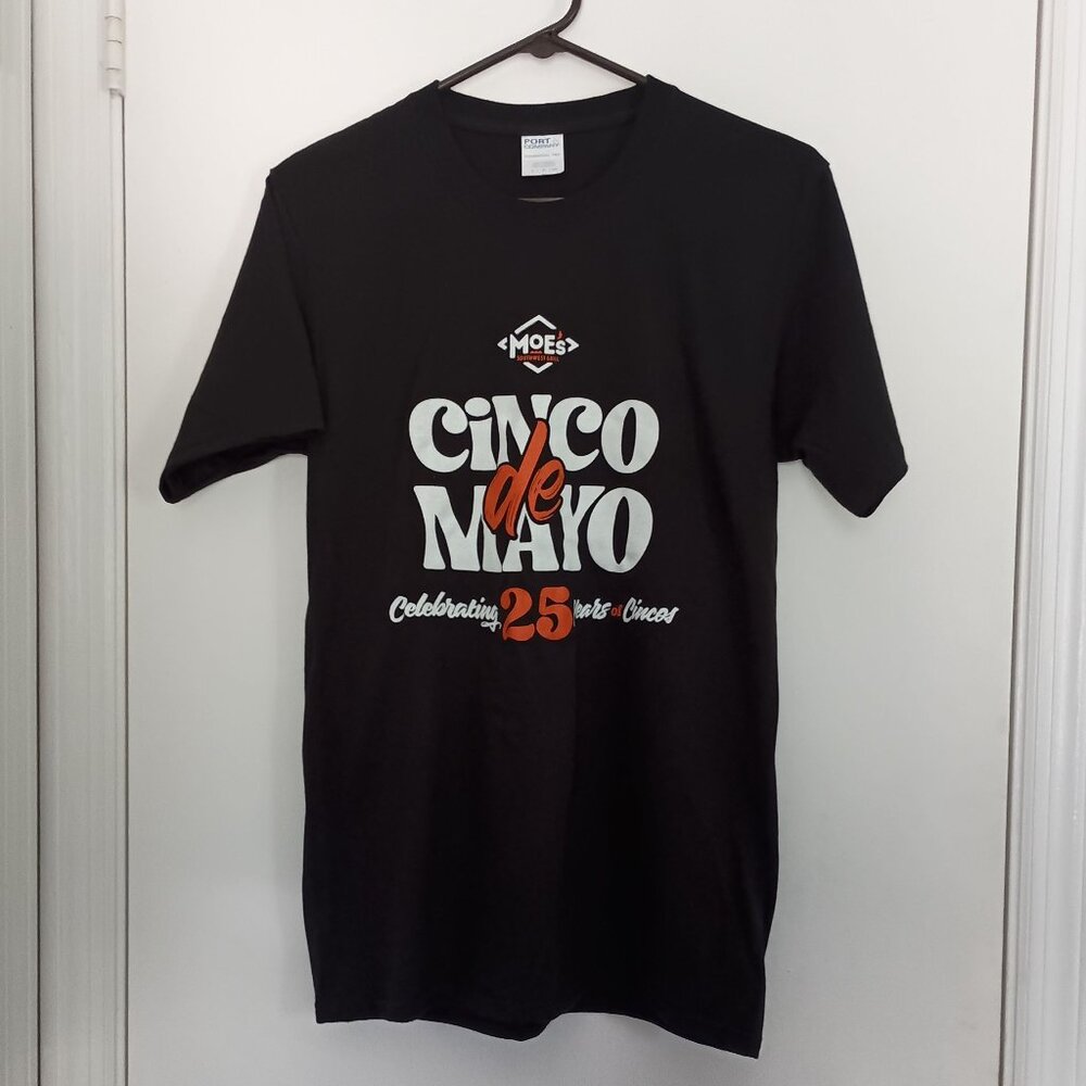 NWOT Moe's Cinco de Mayo unisex t-shirt size S
